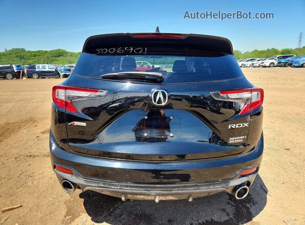 5J8TC2H68ML031415 2021 ACURA RDX Black Widok z tyłu
