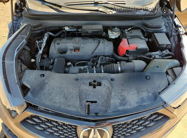 5J8TC2H68ML031415 2021 ACURA RDX Black Widok komory silnika