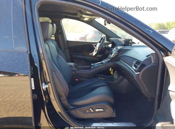 5J8TC2H69PL004468 2023 ACURA RDX Black წინა სალონის ხედი