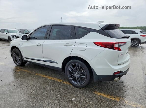 5J8TC2H6XLL018132 2020 ACURA RDX White Trasero izquierdo