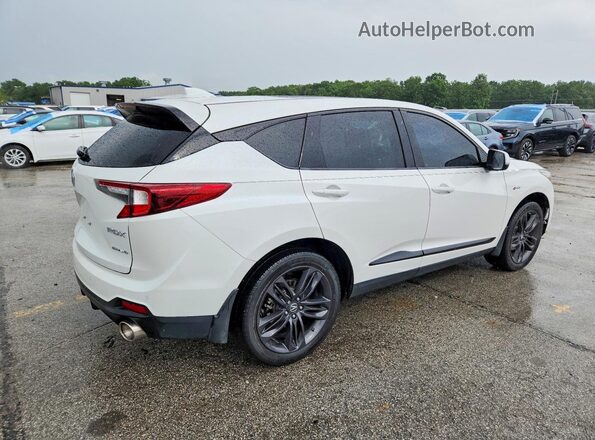 5J8TC2H6XLL018132 2020 ACURA RDX White Trasero derecho