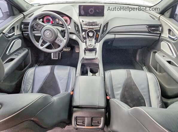 5J8TC2H6XLL018132 2020 ACURA RDX White Vista del salpicadero