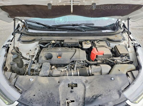 5J8TC2H6XLL018132 2020 ACURA RDX White Vista del compartimento del motor