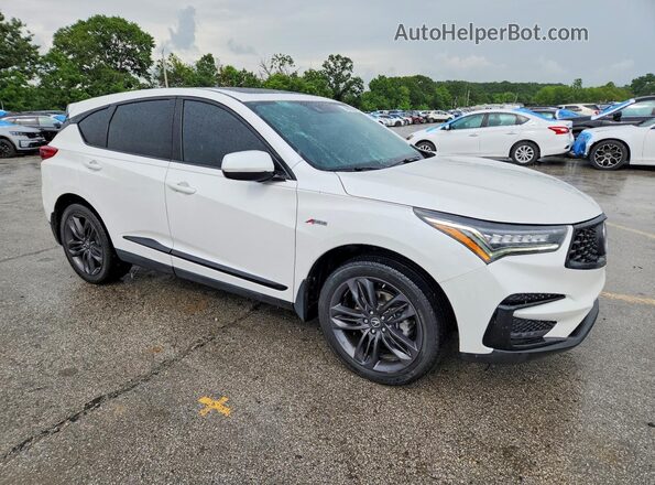 5J8TC2H6XLL018132 2020 ACURA RDX White Delantero derecho