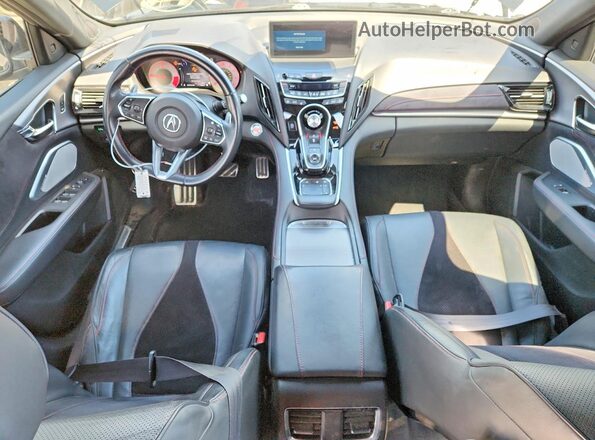 5J8TC2H6XNL012124 2022 ACURA RDX Black Вид панелі приладів