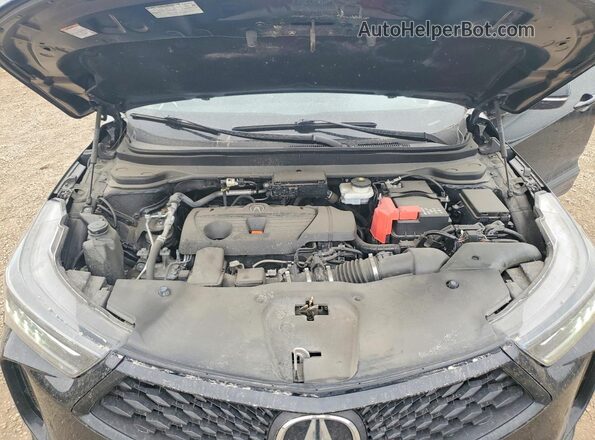 5J8TC2H6XNL012124 2022 ACURA RDX Black Вид підкапотного простору