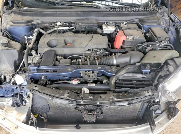 5J8TC2H71ML804363 2021 ACURA RDX Blue Вид підкапотного простору