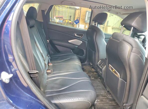 5J8TC2H71ML804363 2021 ACURA RDX Blue Вид задньої частини салону