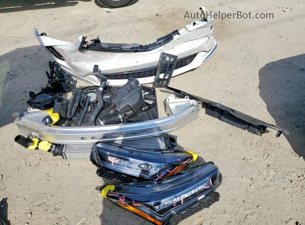 5J8TC2H71TL004791 2026 ACURA RDX White Vista de la etiqueta del VIN