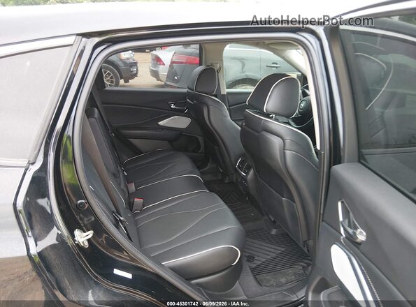 5J8TC2H72KL036115 2019 ACURA RDX Black Vista de la etiqueta del VIN