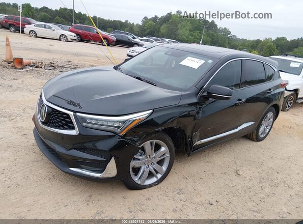 5J8TC2H72KL036115 2019 ACURA RDX Black Vista tres cuartos delantera izquierda