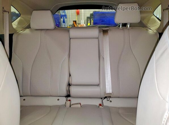 5J8TC2H72LL030817 2020 ACURA RDX Red Vista de los asientos traseros