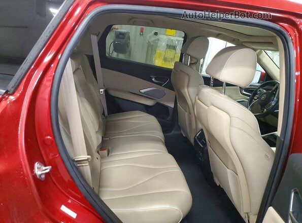 5J8TC2H72LL030817 2020 ACURA RDX Red Vista interior trasera