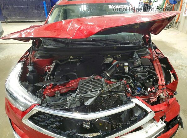 5J8TC2H72LL030817 2020 ACURA RDX Red Vista del compartimento del motor