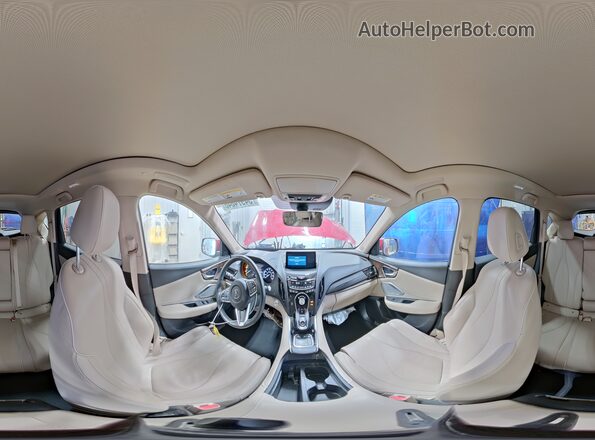 5J8TC2H72LL030817 2020 ACURA RDX Red Vista interior de 360 grados