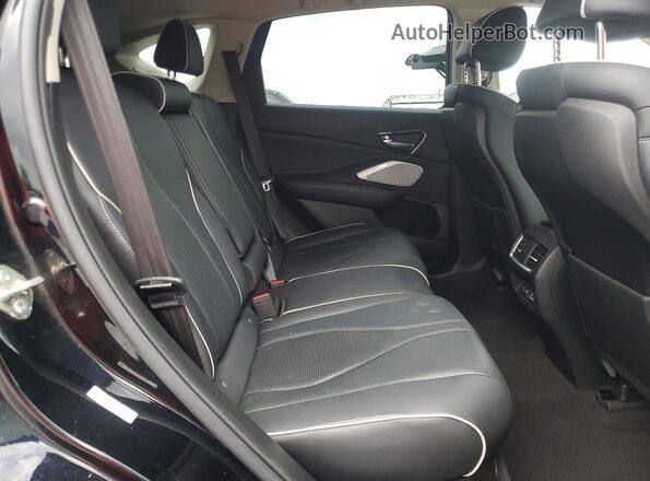 5J8TC2H73KL025995 2019 ACURA RDX Black უკანა სავარძლების ხედი