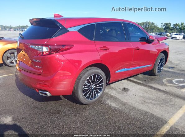 5J8TC2H73SL016164 2025 ACURA RDX Red უკანა მარჯვენა