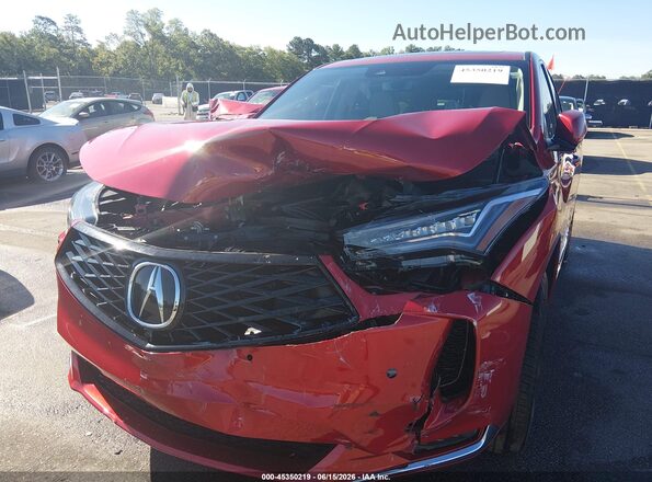5J8TC2H73SL016164 2025 ACURA RDX Red წინა ხედი