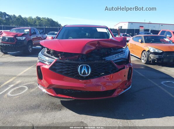 5J8TC2H73SL016164 2025 ACURA RDX Red ხელსაწყოთა პანელის ხედი