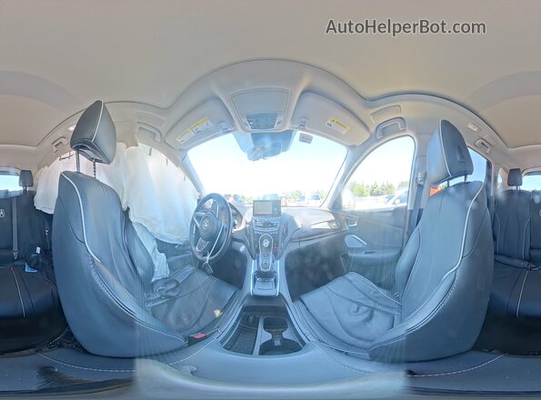 5J8TC2H75KL038148 2019 ACURA RDX White VIN კოდის სტიკერის ხედი