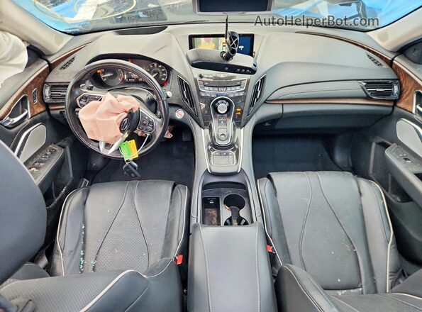5J8TC2H75NL002447 2022 ACURA RDX Черный Вид панели приборов