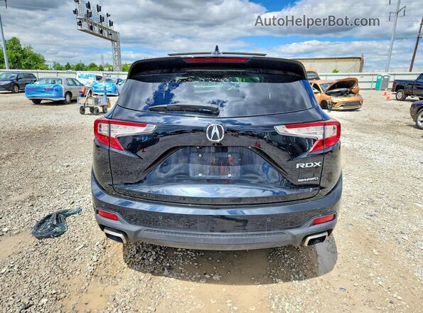 5J8TC2H75NL002447 2022 ACURA RDX Черный Вид сзади