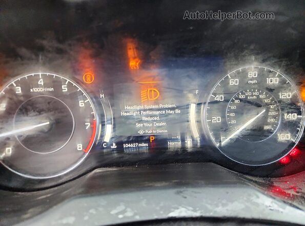 5J8TC2H75NL002447 2022 ACURA RDX Черный Вид щитка приборов