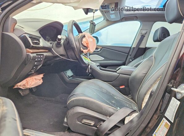 5J8TC2H75NL002447 2022 ACURA RDX Черный Вид салона спереди