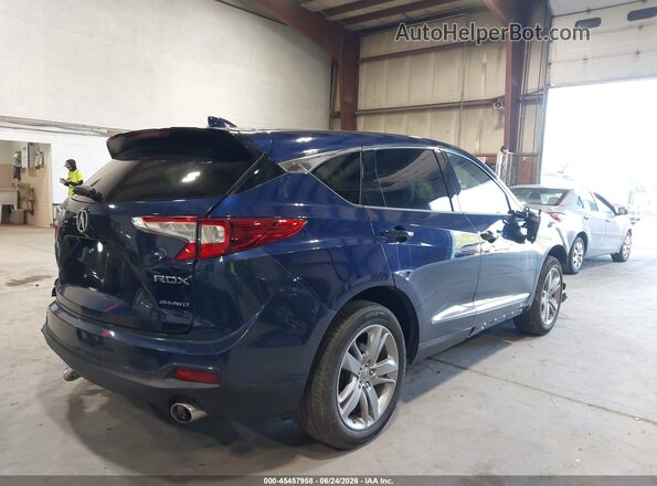 5J8TC2H77ML012783 2021 ACURA RDX Синий Задняя правая четверть