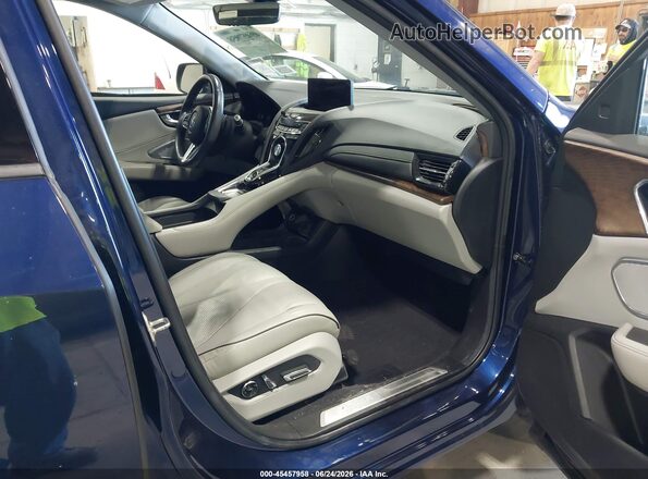 5J8TC2H77ML012783 2021 ACURA RDX Синий Вид салона спереди