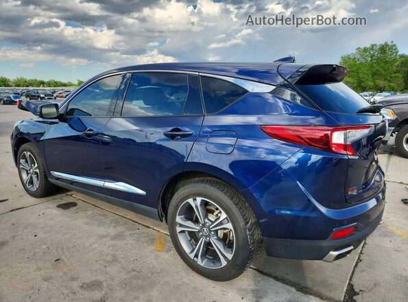 5J8TC2H78NL007822 2022 ACURA RDX Blue Հետևի ձախ