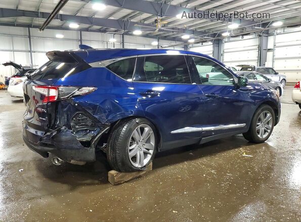 5J8TC2H7XKL010474 2019 ACURA RDX Blue Rear right