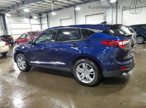5J8TC2H7XKL010474 2019 ACURA RDX Blue Rear left