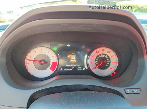 5J8TC2H83SL000359 2025 ACURA RDX Blue Սարքավորումների վահանակի տեսք