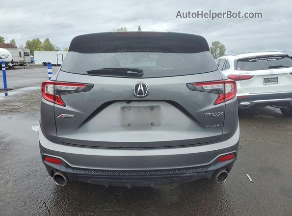 5J8TC2H84NL006384 2022 ACURA RDX Gray Հետևի տեսք