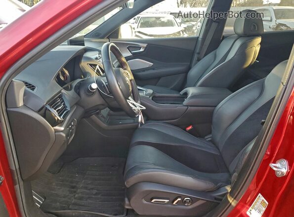 5J8TC2H85NL001937 2022 ACURA RDX Red Vista interior delantera