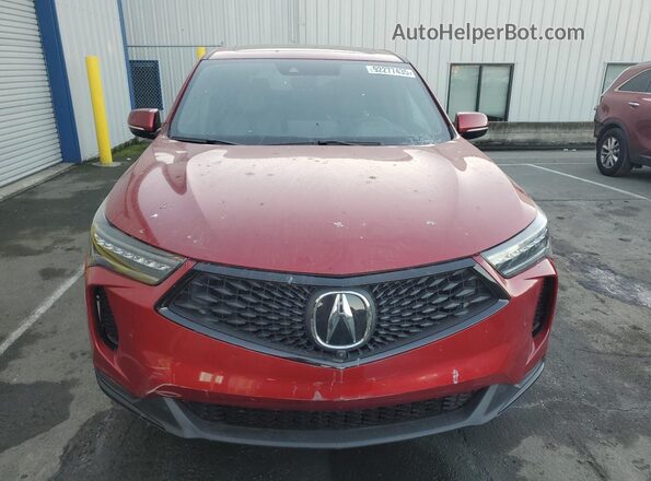 5J8TC2H85NL001937 2022 ACURA RDX Red Vista frontal