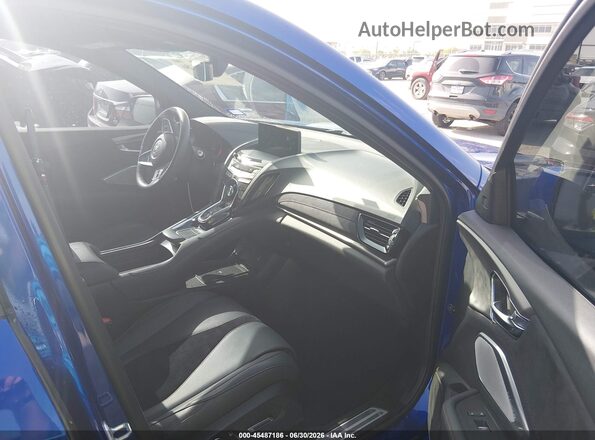5J8TC2H85NL016583 2022 ACURA RDX Синий Вид салона спереди