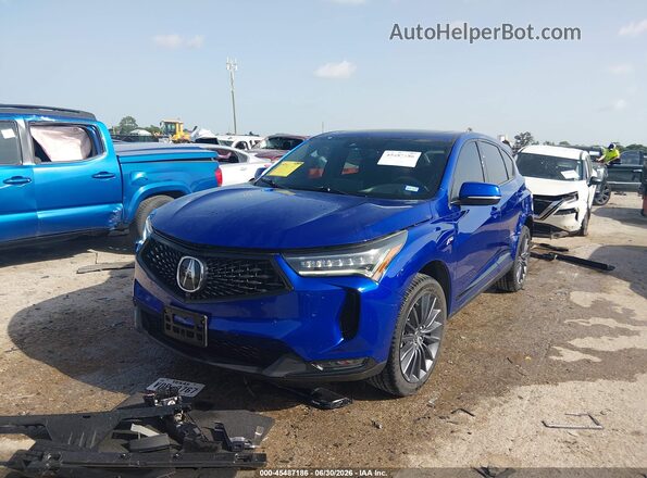 5J8TC2H85NL016583 2022 ACURA RDX Синий Передняя левая четверть