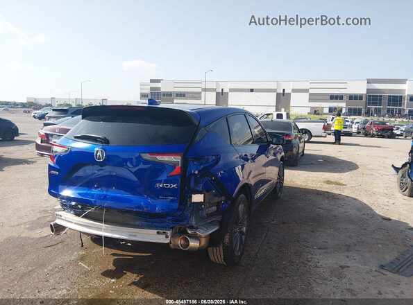 5J8TC2H85NL016583 2022 ACURA RDX Синий Задняя правая четверть