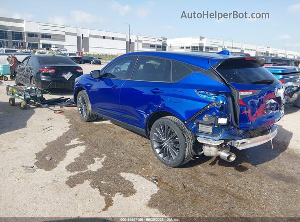 5J8TC2H85NL016583 2022 ACURA RDX Синий Задняя левая четверть