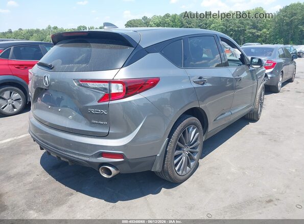 5J8TC2H86PL803819 2023 ACURA RDX Gray Հետևի աջ