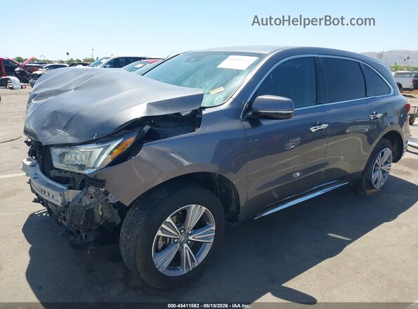 5J8YD3H30LL003458 2020 ACURA MDX Gray Առջևի ձախ երեք քառորդ տեսարան