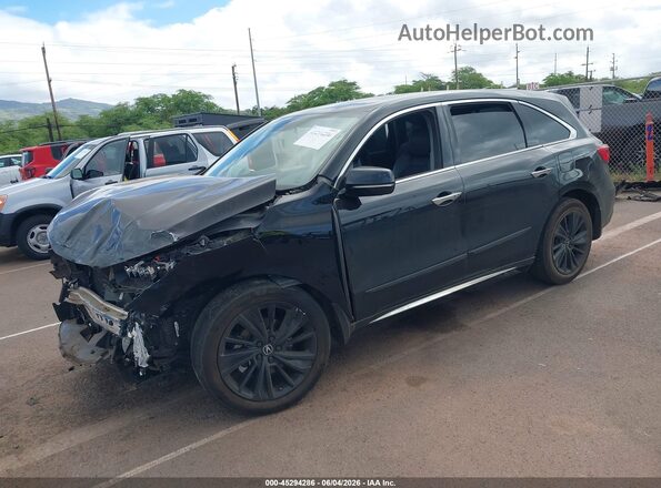 5J8YD3H52LL014804 2020 ACURA MDX Black Vista tres cuartos delantera izquierda