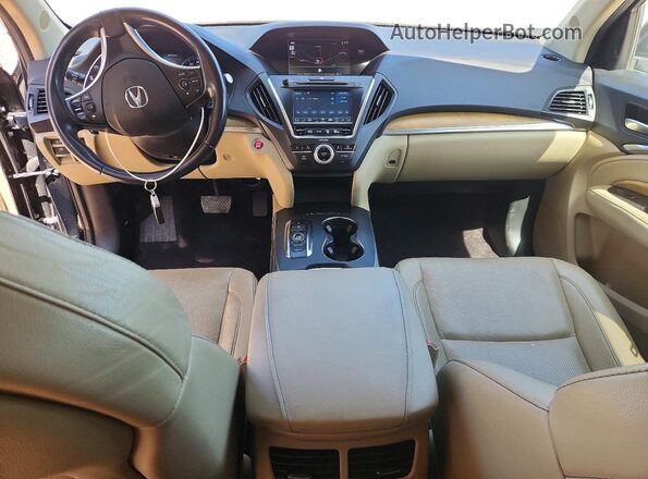 5J8YD3H53LL003035 2020 ACURA MDX Black წინა პანელის ხედი