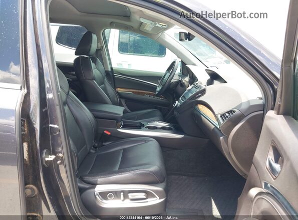 5J8YD3H55KL000491 2019 ACURA MDX Black Front interior view
