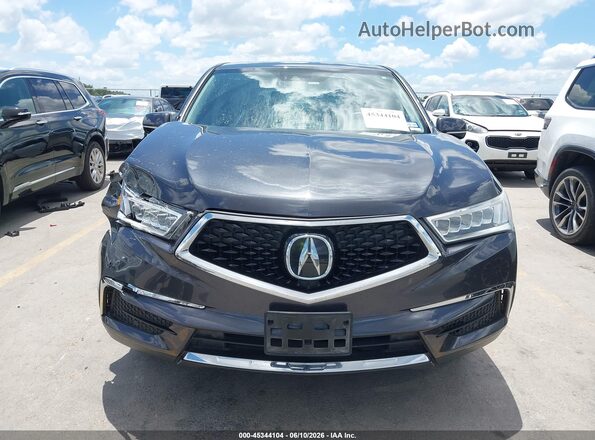 5J8YD3H55KL000491 2019 ACURA MDX Black Instrument cluster view