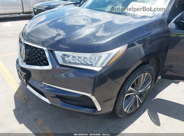 5J8YD3H55KL000491 2019 ACURA MDX Black Front view