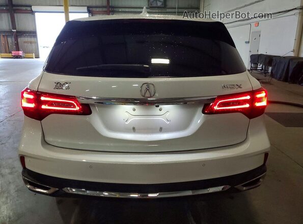 5J8YD3H55LL005563 2020 ACURA MDX White Vista trasera