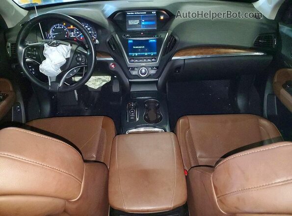 5J8YD3H55LL005563 2020 ACURA MDX White Vista del salpicadero